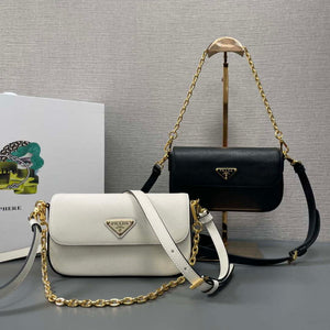 Prada 1BD356 Saffiano leather mini-bag White - Default Title - View 2