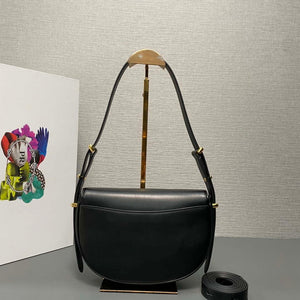 Prada 1BD365 Leather shoulder bag Black - Default Title - View 2