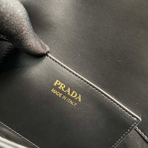 Prada 1BD365 Leather shoulder bag Black - Default Title - View 8