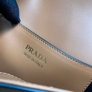 Prada 1BD365 Leather shoulder bag Brown - Default Title - View 8