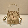 Prada 1BE067 Re-Nylon Satin mini-bag Apricot - Default Title - View 1