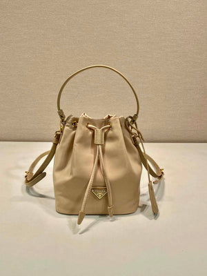 Prada 1BE067 Re-Nylon Satin mini-bag Apricot - Default Title - View 1