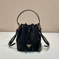 Prada 1BE067 Re-Nylon Satin mini-bag Black - Default Title - View 1