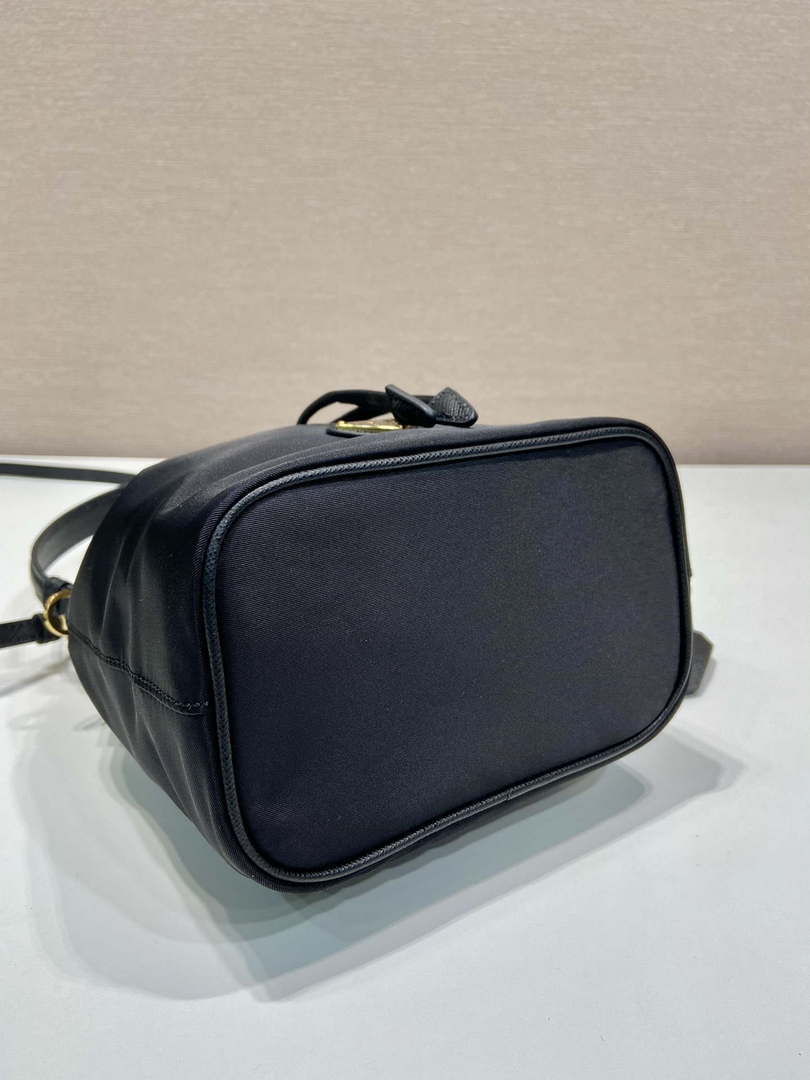 Prada 1BE067 Re-Nylon Satin mini-bag Black - Default Title - View 6