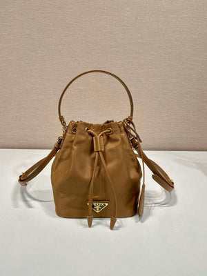 Prada 1BE067 Re-Nylon Satin mini-bag Brown - Default Title - View 1