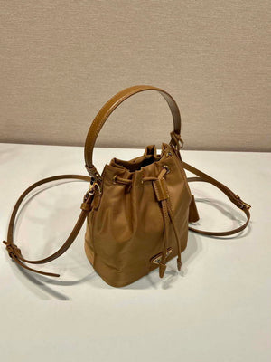 Prada 1BE067 Re-Nylon Satin mini-bag Brown - Default Title - View 3