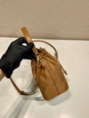 Prada 1BE067 Re-Nylon Satin mini-bag Brown - Default Title - View 5