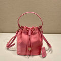 Prada 1BE067 Re-Nylon Satin mini-bag Pink - Default Title - View 1