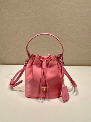 Prada 1BE067 Re-Nylon Satin mini-bag Pink - Default Title - View 1