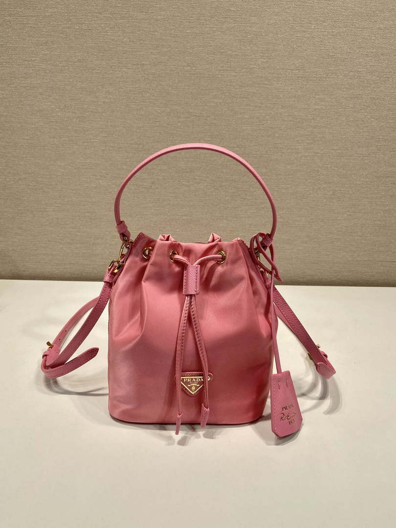 Prada 1BE067 Re-Nylon Satin mini-bag Pink - Default Title - View 1