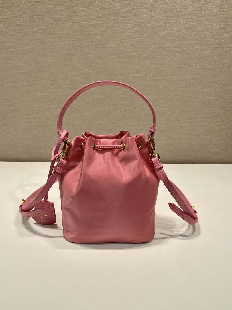 Prada 1BE067 Re-Nylon Satin mini-bag Pink - Default Title - View 4