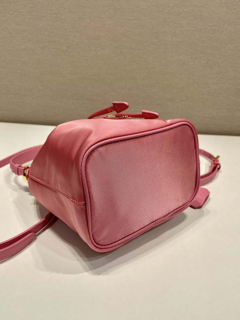 Prada 1BE067 Re-Nylon Satin mini-bag Pink - Default Title - View 6