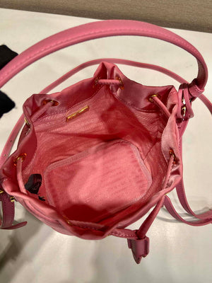 Prada 1BE067 Re-Nylon Satin mini-bag Pink - Default Title - View 8