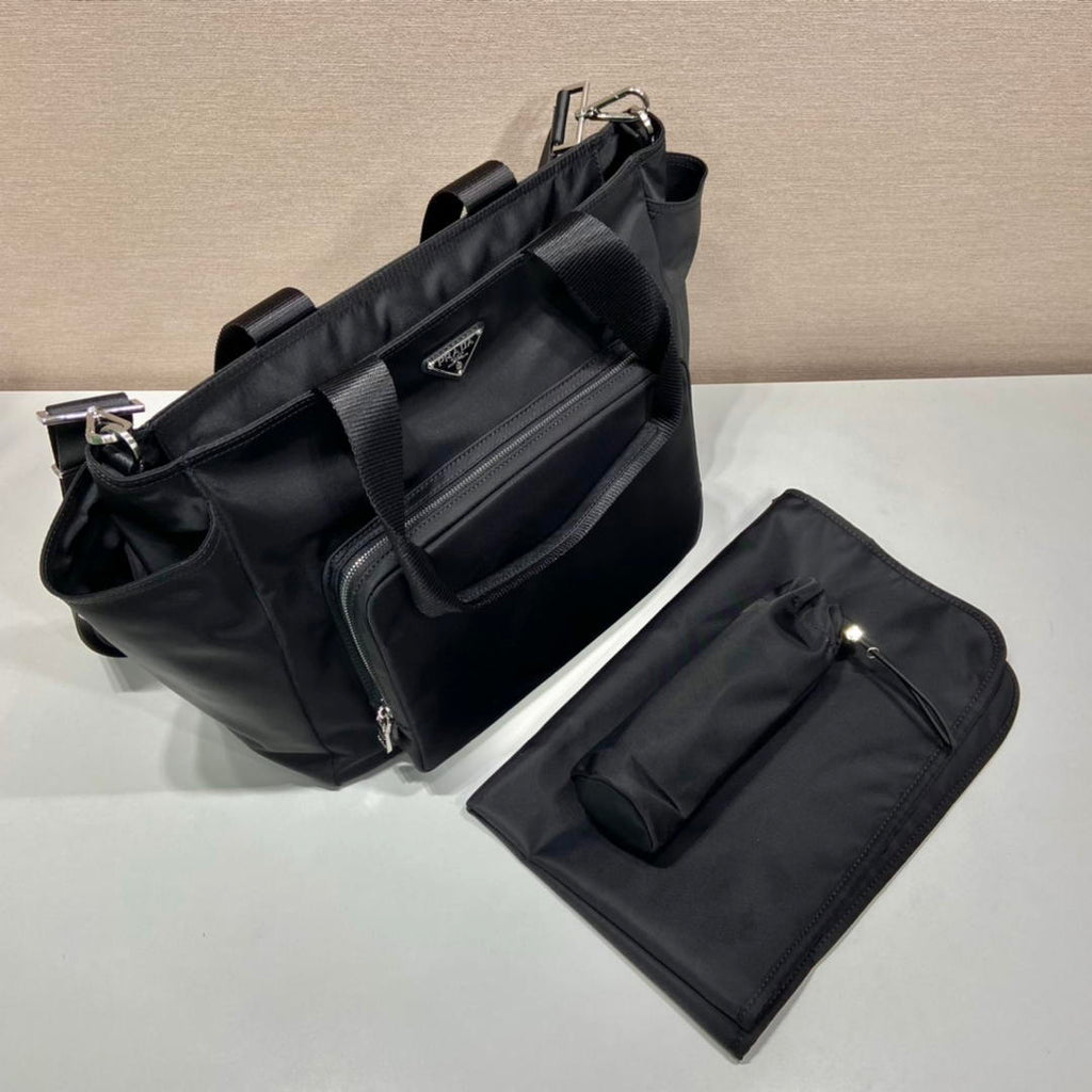 Prada  1BG102_RV44_F0002_V_OOO Re-Nylon baby bag Black