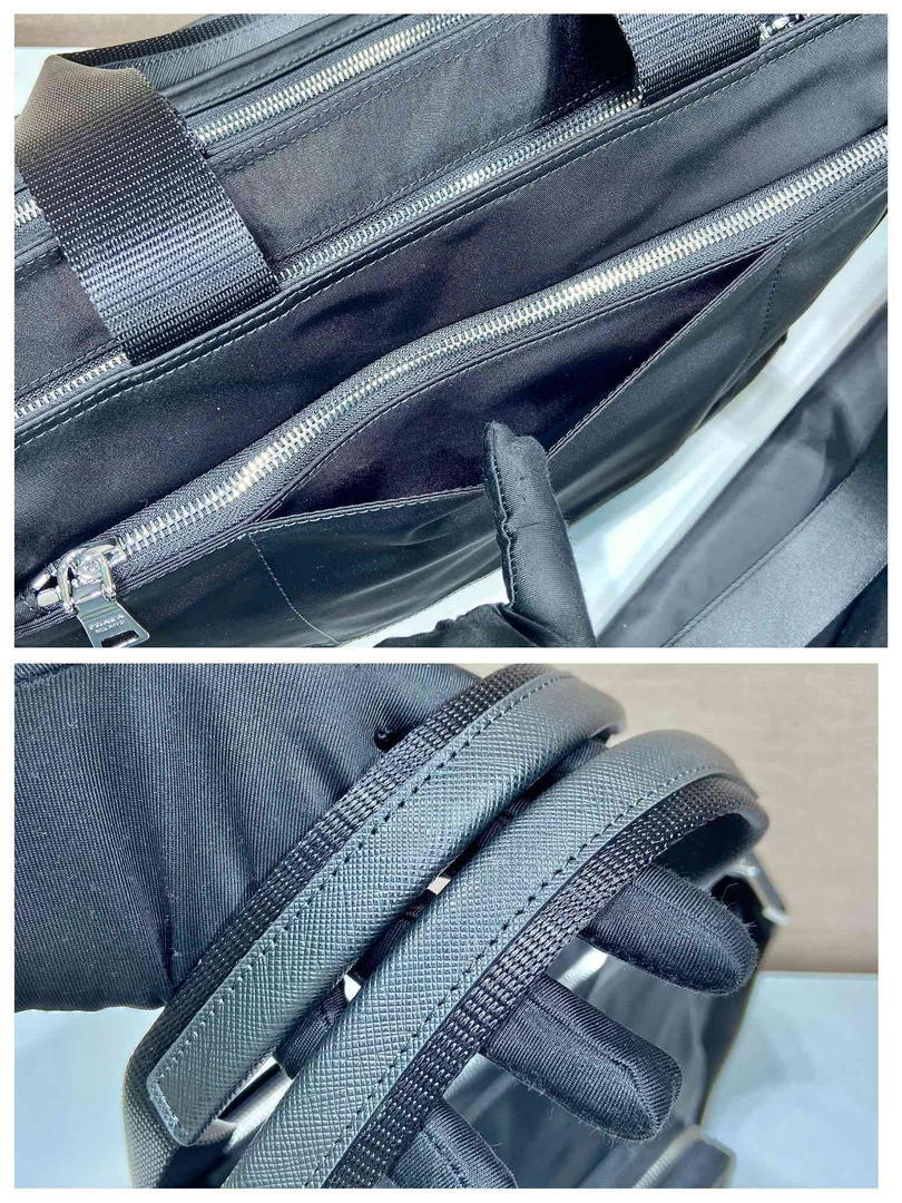 Prada  1BG102_RV44_F0002_V_OOO Re-Nylon baby bag Black