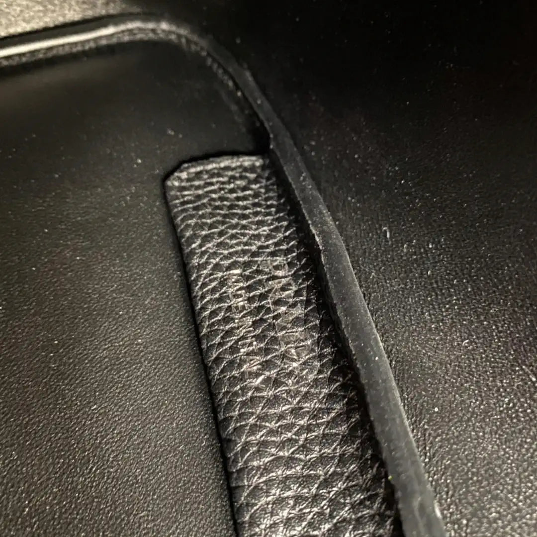 Prada 1BG335 Small leather tote bag Black Silver