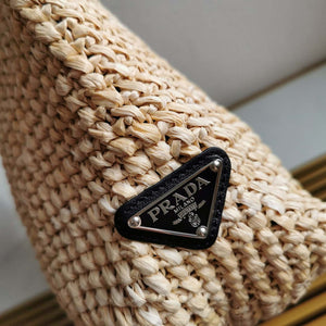 Prada 1BG392 Large Crochet tote bag Apricot - Default Title - View 7
