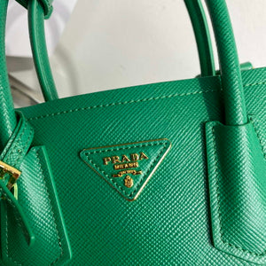 Prada 1BG443 Prada Double Saffiano leather mini bag Green - Default Title - View 4