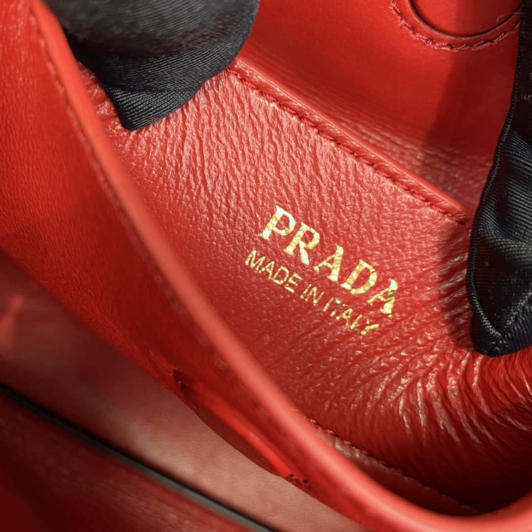 Prada 1BG443 Prada Double Saffiano leather mini bag Black - Default Title - View 9