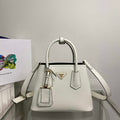 Prada 1BG443 Prada Double Saffiano leather mini bag White - Default Title - View 1
