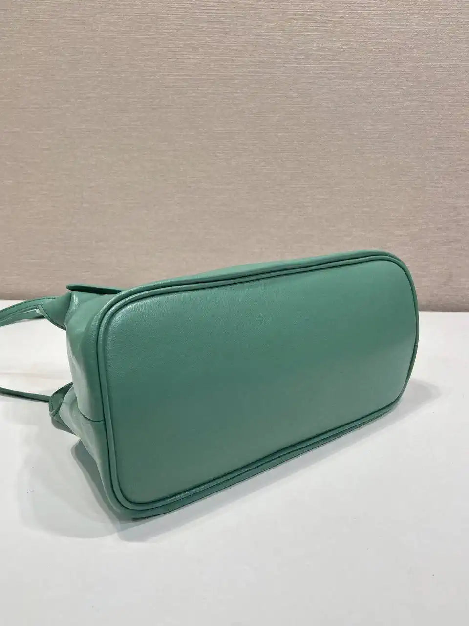 Prada 1BG586 Green Small Prada Dada nappa leather bag