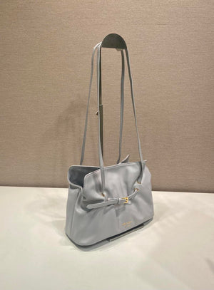Prada 1BG586 Light Gray Blue Small Prada Dada nappa leather bag - Default Title - View 2