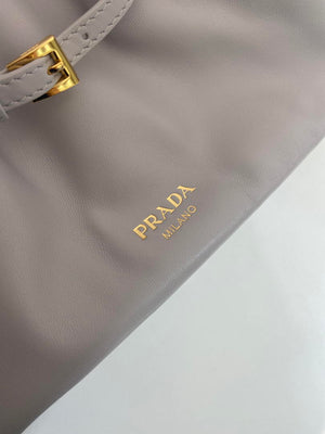Prada 1BG586 Light Gray Blue Small Prada Dada nappa leather bag - Default Title - View 7
