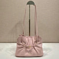 Prada 1BG586 Powder Pink Small Prada Dada nappa leather bag