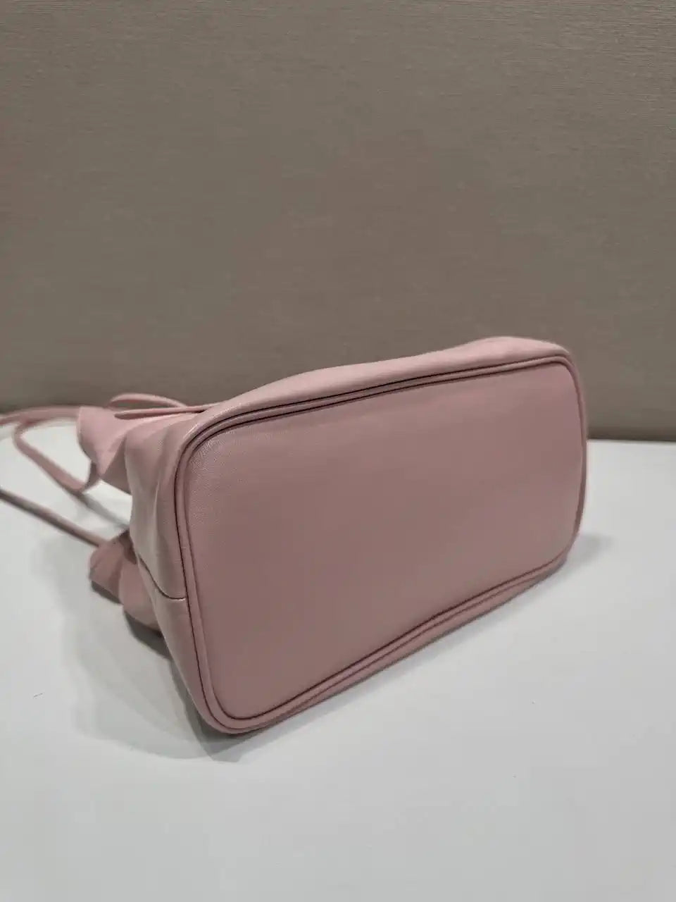 Prada 1BG586 Powder Pink Small Prada Dada nappa leather bag