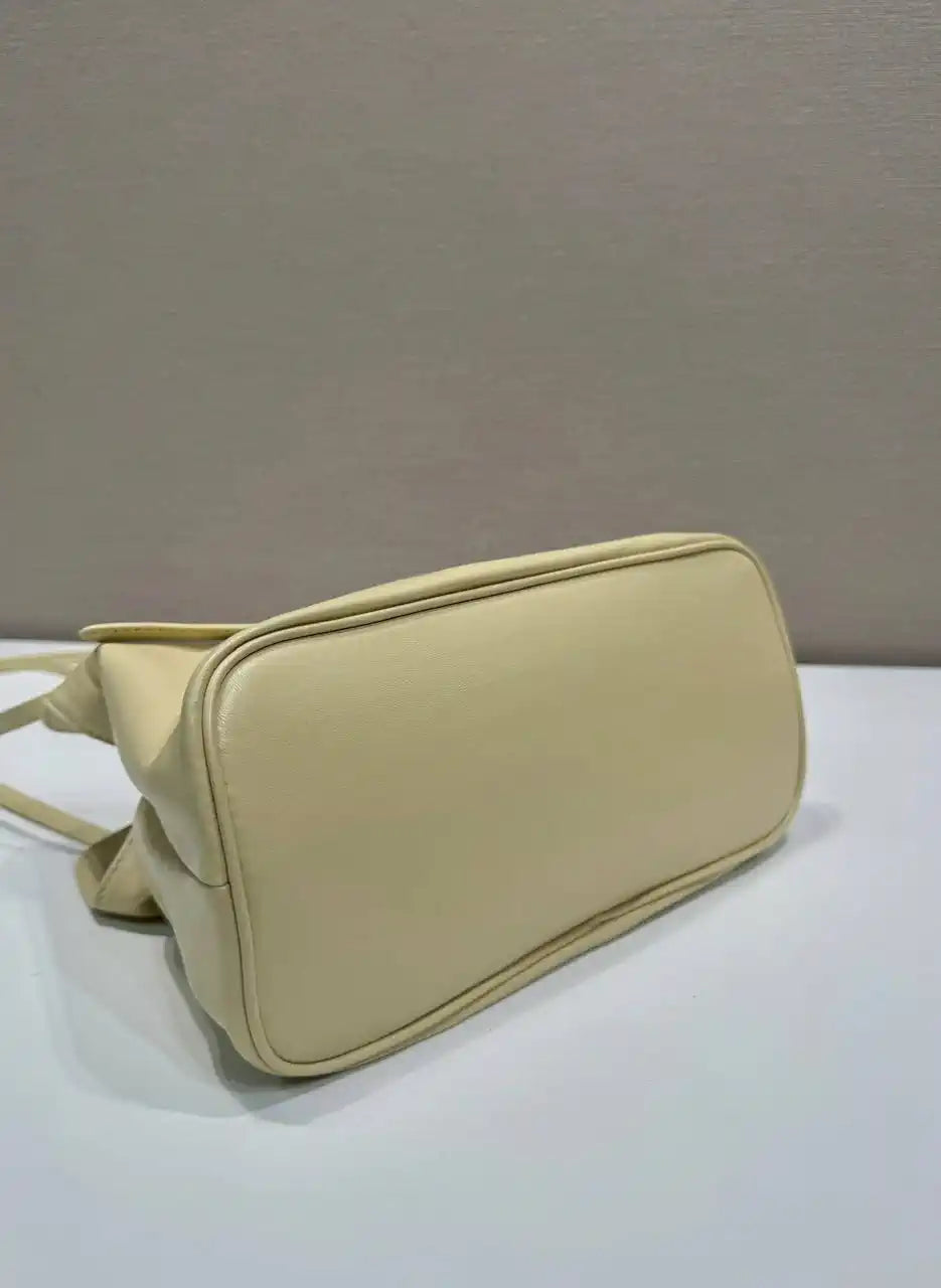 Prada 1BG586 Yellow Small Prada Dada nappa leather bag