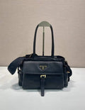 Prada Explore medium nappa leather tote bag 1BG596 Black