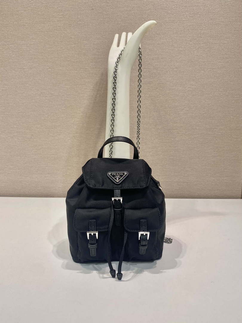 Prada 1BH029 Re-Nylon mini backpack Black - Default Title - View 1
