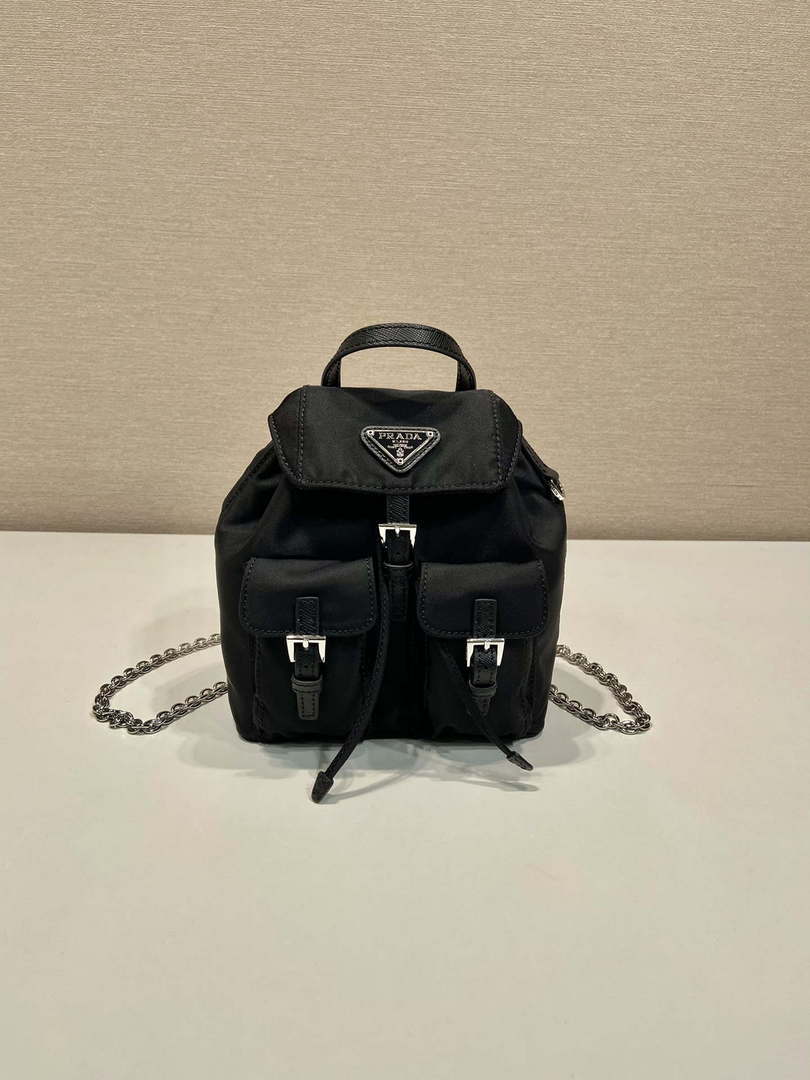 Prada 1BH029 Re-Nylon mini backpack Black