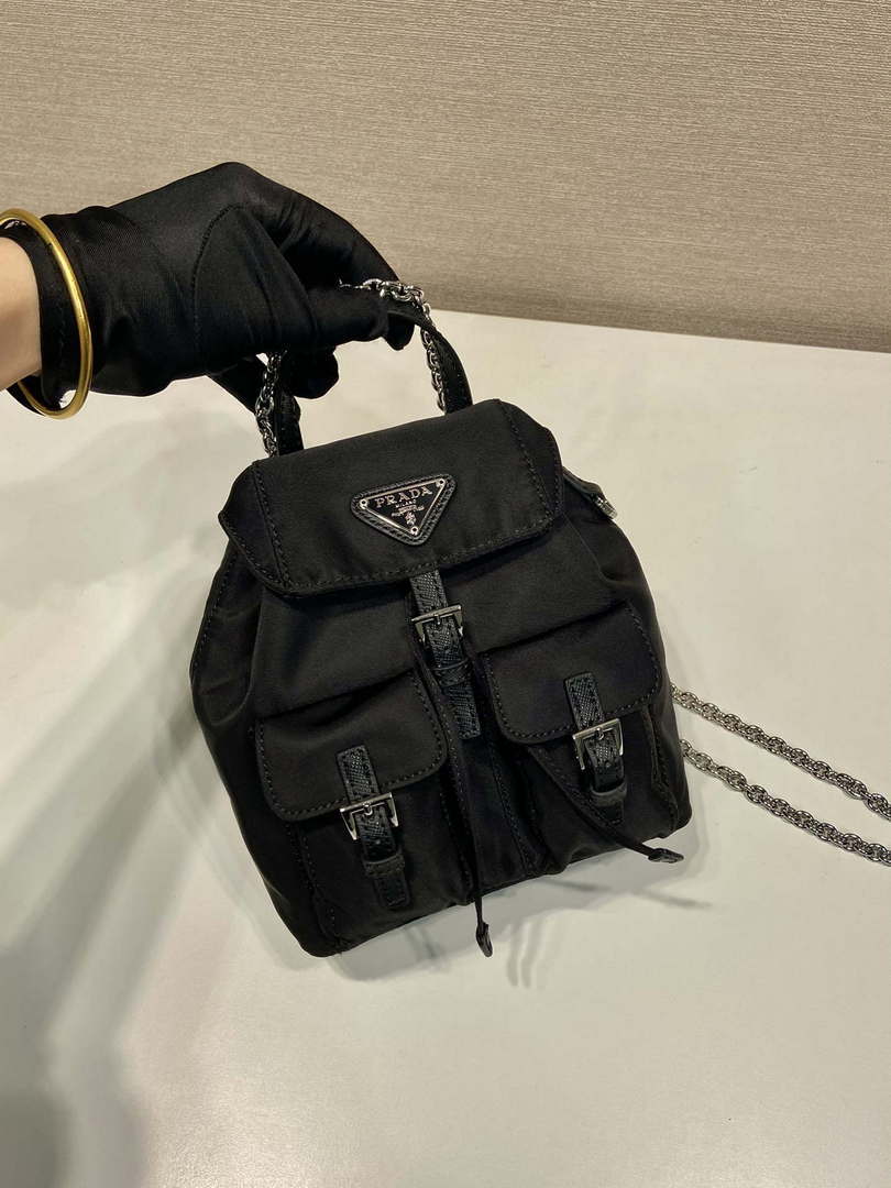 Prada 1BH029 Re-Nylon mini backpack Black - Default Title - View 3