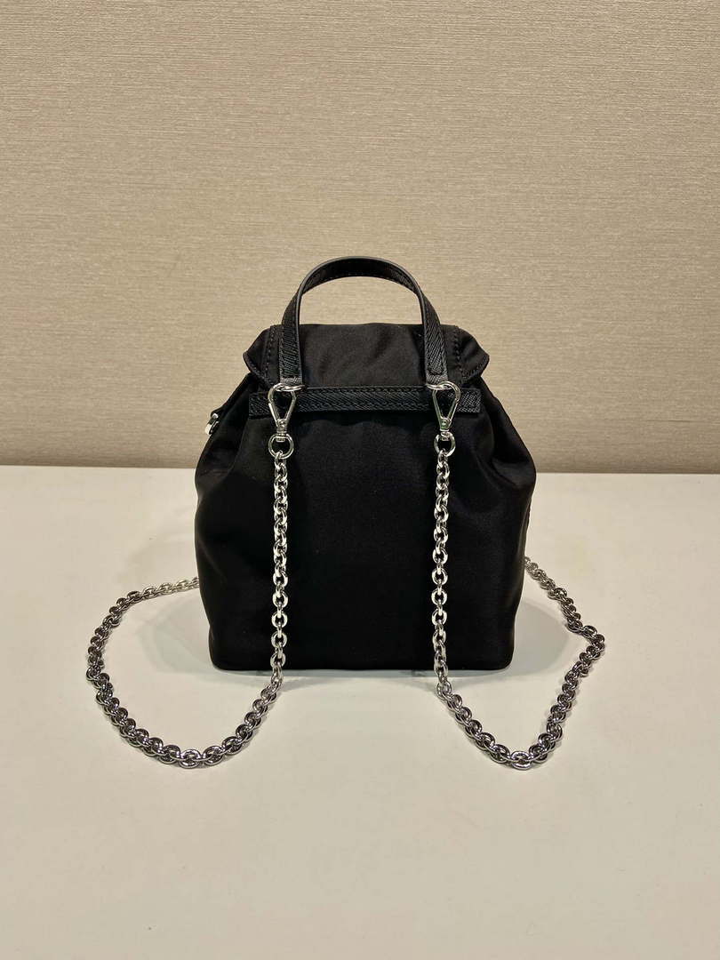 Prada 1BH029 Re-Nylon mini backpack Black