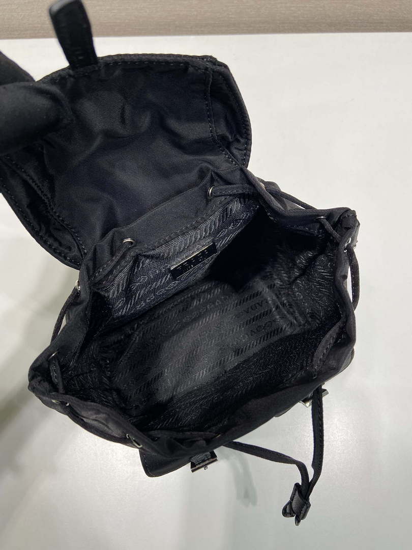 Prada 1BH029 Re-Nylon mini backpack Black