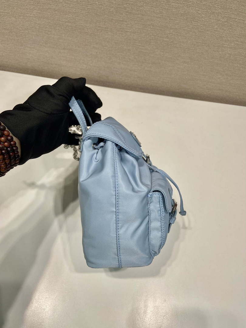 Prada 1BH029 Re-Nylon mini backpack Blue - Default Title - View 6