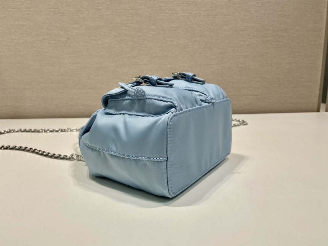 Prada 1BH029 Re-Nylon mini backpack Blue - Default Title - View 7
