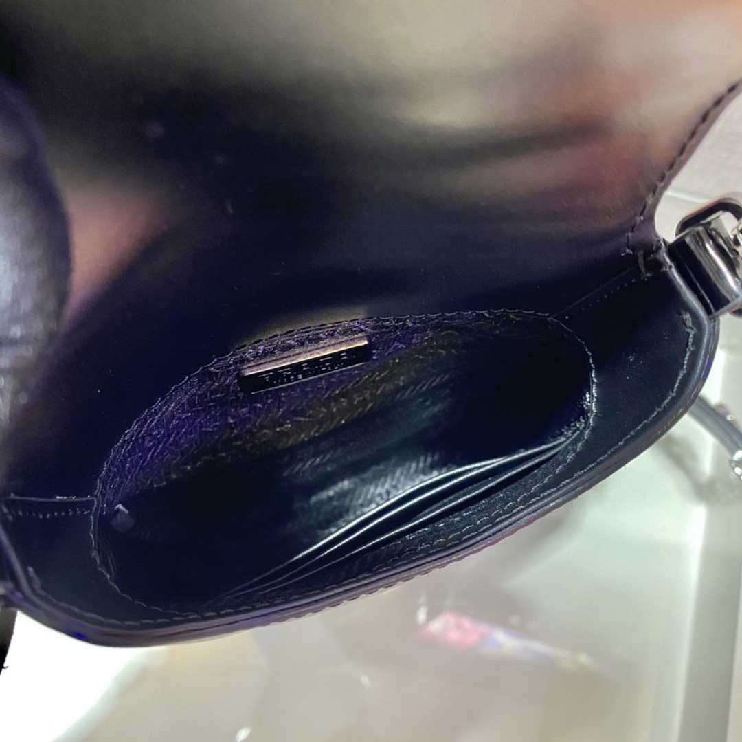 Prada 1BH185 Mini Cleo BRUSHED Leather Black - Default Title - View 8