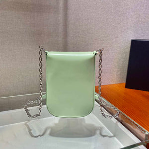 Prada 1BH185 Mini Cleo BRUSHED Leather Green - Default Title - View 4