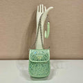 Prada 1BH185 Mini Cleo satin bag with crystals Green - Default Title - View 1