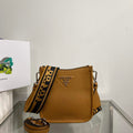 Prada 1BH191 Leather mini shoulder bag tan - Default Title - View 1