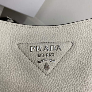 Prada 1BH191 Leather mini shoulder bag White - Default Title - View 4