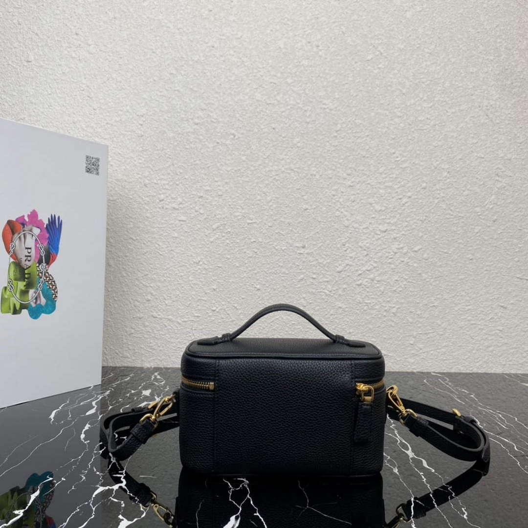 Prada 1BH202 Leather Mini Bag Black - Default Title - View 2