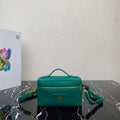 Prada 1BH202 Leather Mini Bag Green - Default Title - View 1