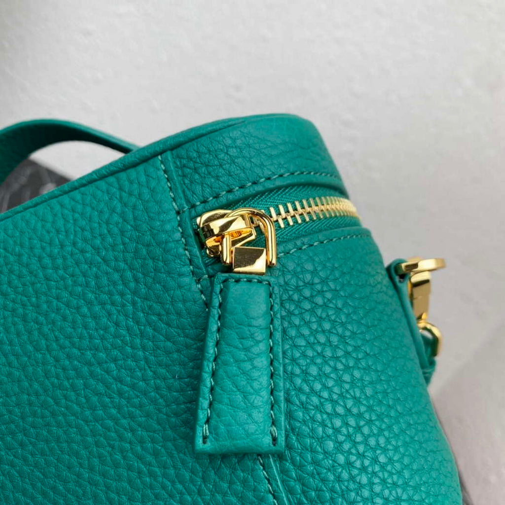 Prada 1BH202 Leather Mini Bag Green