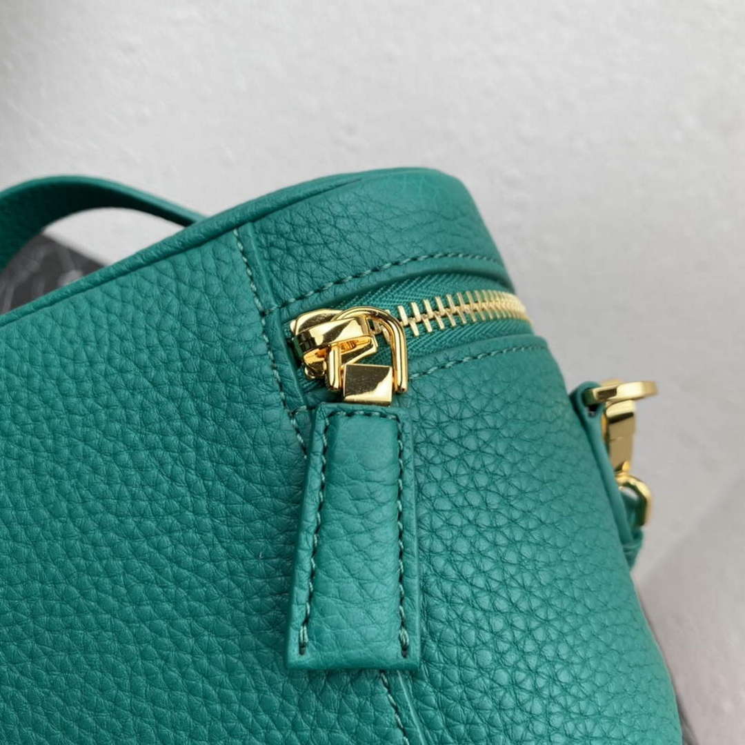 Prada 1BH202 Leather Mini Bag Green - Default Title - View 6