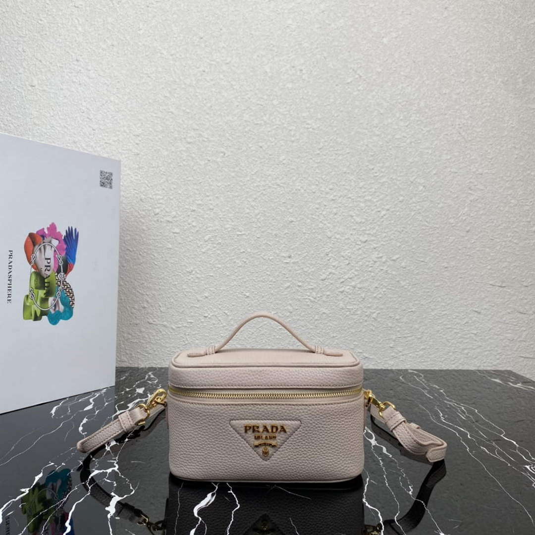 Prada 1BH202 Leather Mini Bag Water Lily - Default Title - View 1