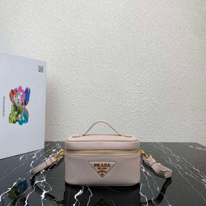 Prada 1BH202 Leather Mini Bag Water Lily - Default Title - View 1