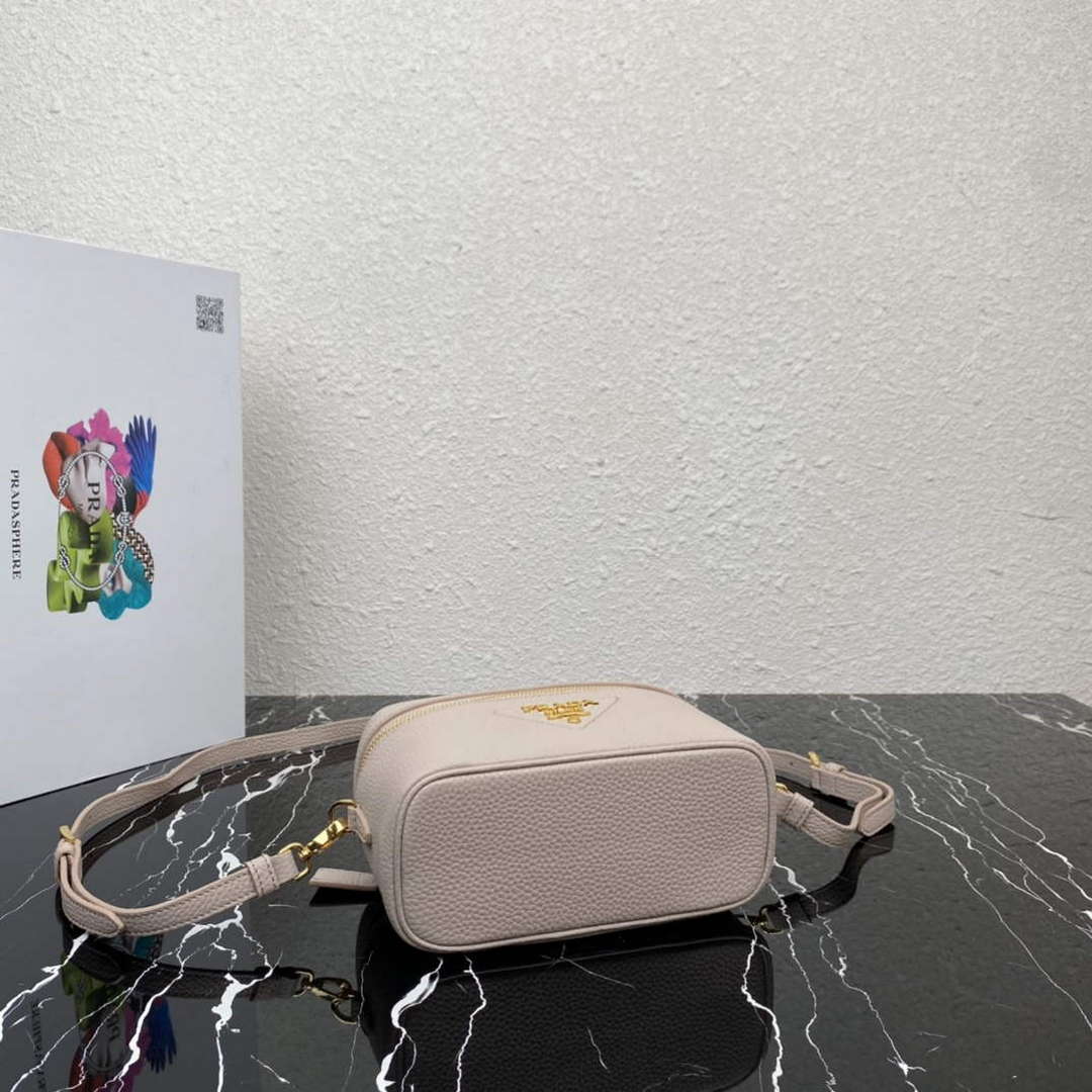 Prada 1BH202 Leather Mini Bag Water Lily - Default Title - View 5